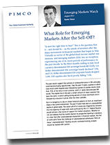Pimco's emerging market watch - August 2013