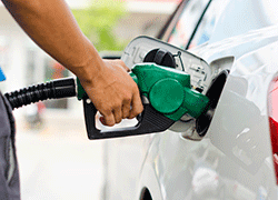Petrol prices falling.