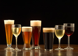 Australia's alcohol consumption down.