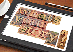 The power of storytelling.
