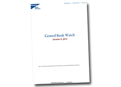 Central Bank Watch - October 2014