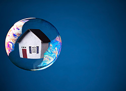 The housing market is currently at its second most overvalued point on record.